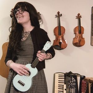 Dear Creatures Gray Flared Dress